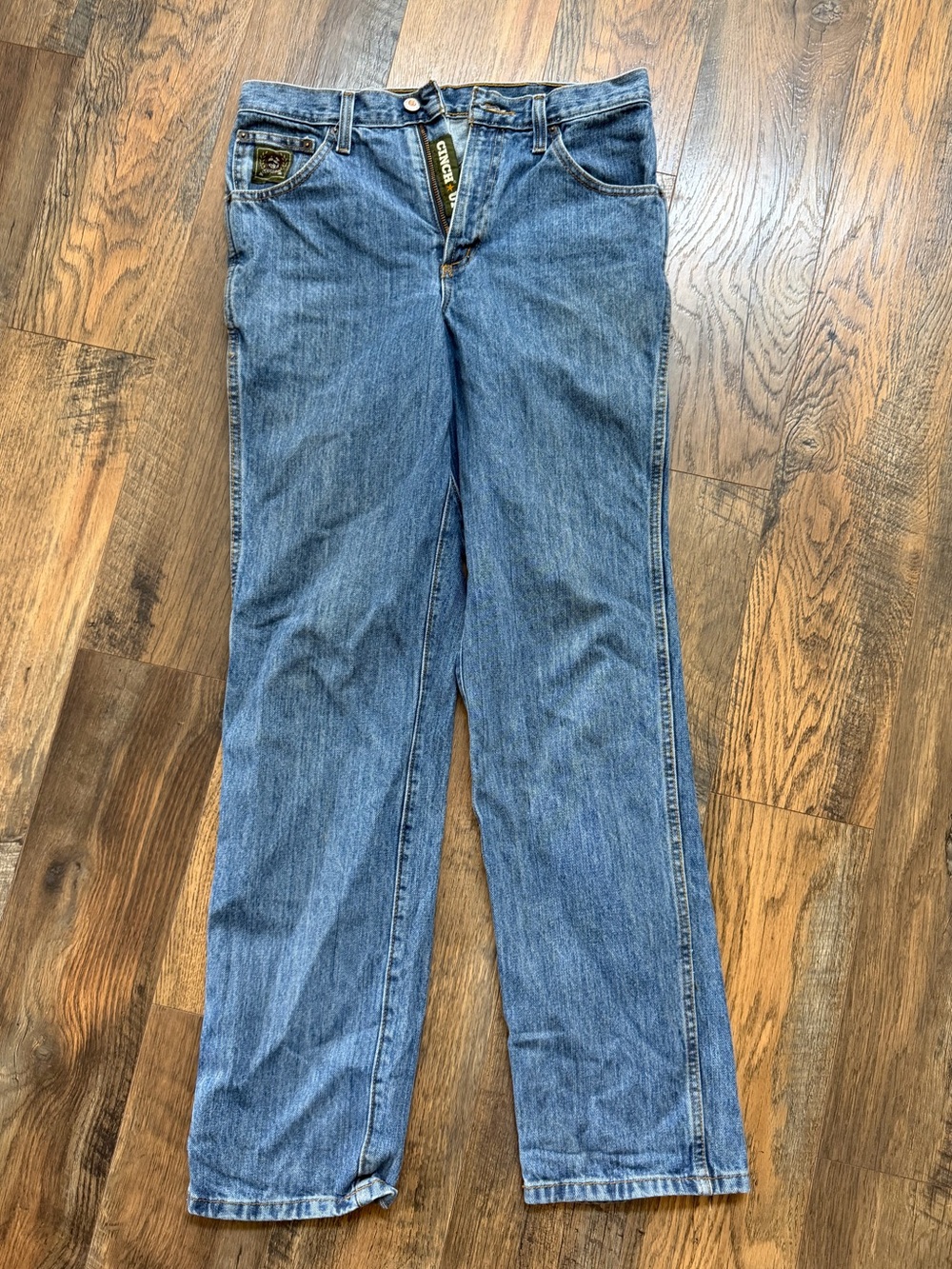 Cinch Men's Green label Blue Straight-Leg Jeans